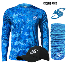 Mens Camo Fishing Sun Shirt Gift Pack