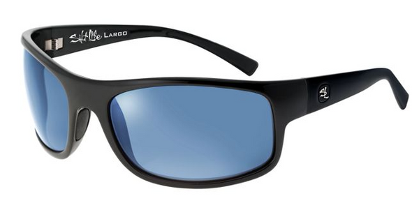 Largo Gloss Black Salt Life Sunglasses – The Fishing Shop display picture 1