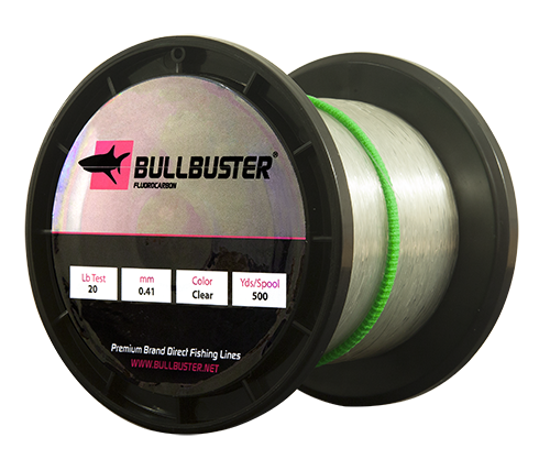 Bullbuster Fluorocarbon Fishing Line - 30 lbs - 0.50 mm – The