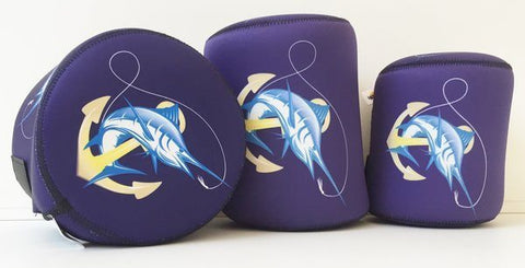 SportFish Navy Anchor Marlin Reel Cover