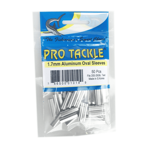 Pro Tackle Aluminum Oval Sleeves