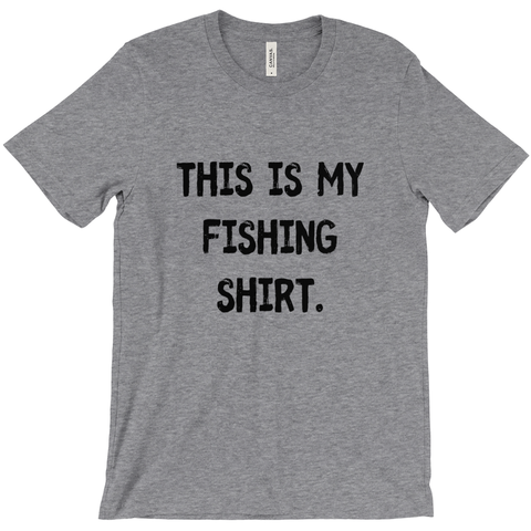 This Is My Fishing Shirt Men's T-Shirt