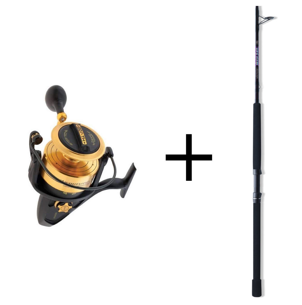 dolphin fishing rod and reel Offshore Dolphin Penn Combo – The Fishing Shop