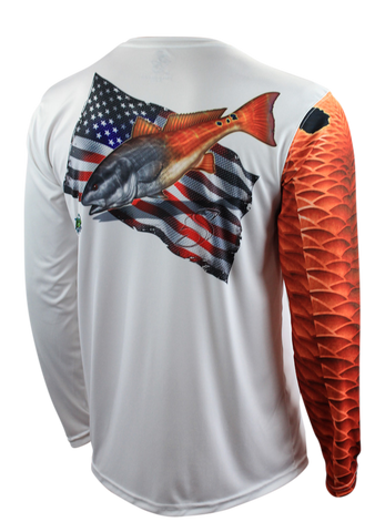 Redfish Long Sleeve Scale Armour Gen 2 Youth