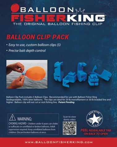 Balloon Fisher King - Balloon Clip Pack
