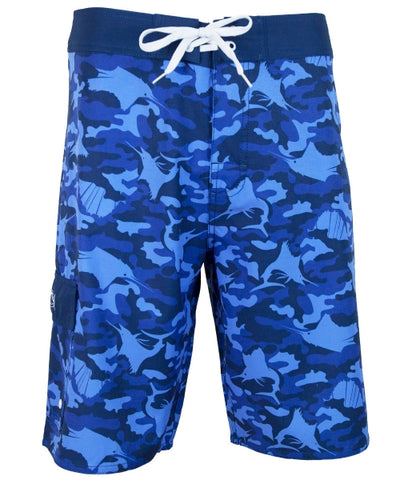 Blue Fin USA Camo Board Short