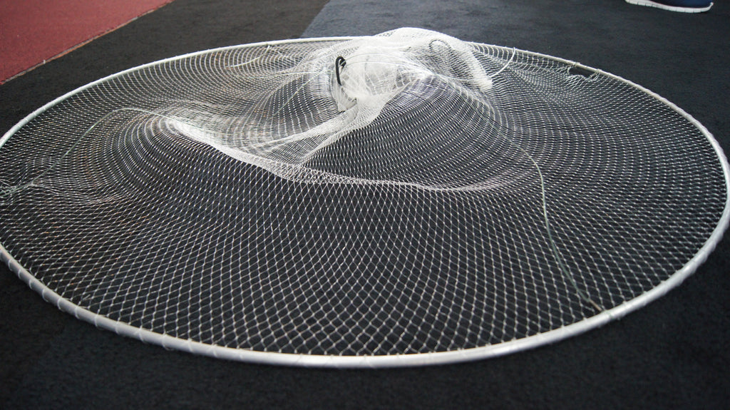 The Ballyhoop  Polycarbonate Stealth Collapsible Hoop Net – The Fishing  Shop