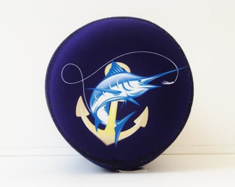 SportFish Navy Anchor Marlin Reel Cover