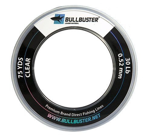 Bullbuster Monofilament Leader Material - 60 lbs - 0.84 mm