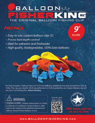 Balloon Fisher King - Pro Pack 9"