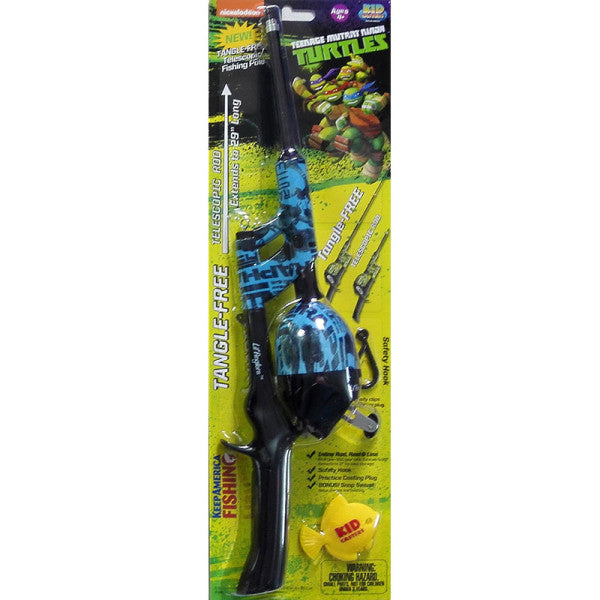 Kid Casters Teenage Mutant Ninja Turtles Tangle Free Telescopic Combo – The Fishing Shop