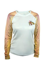 Womens Speckled Trout Pink Scale Armor