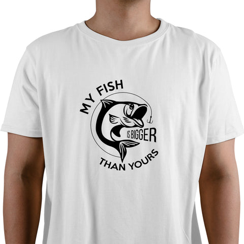 My Fish Is Bigger Than Yours Men's T-Shirt