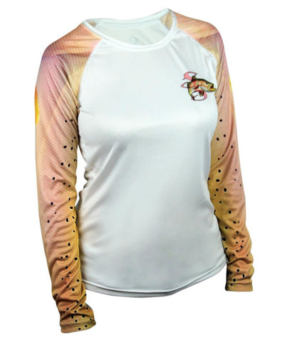 Womens Speckled Trout Pink Scale Armor